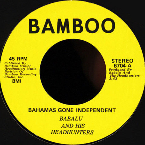 Babalu And His Headhunters – Bahamas Gone Independent / Calypso Funk