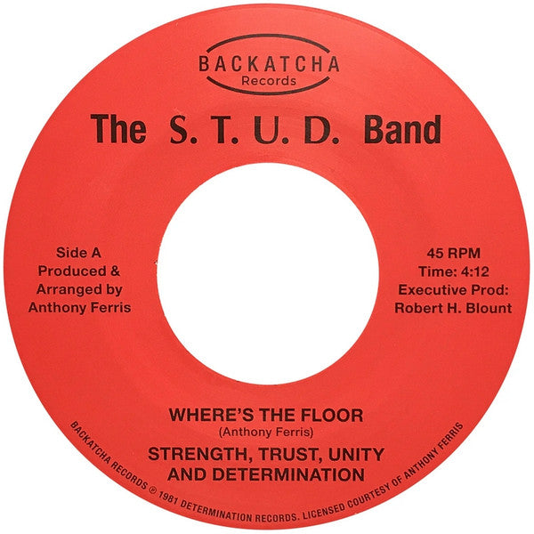 The S.T.U.D. Band – Where's The Floor