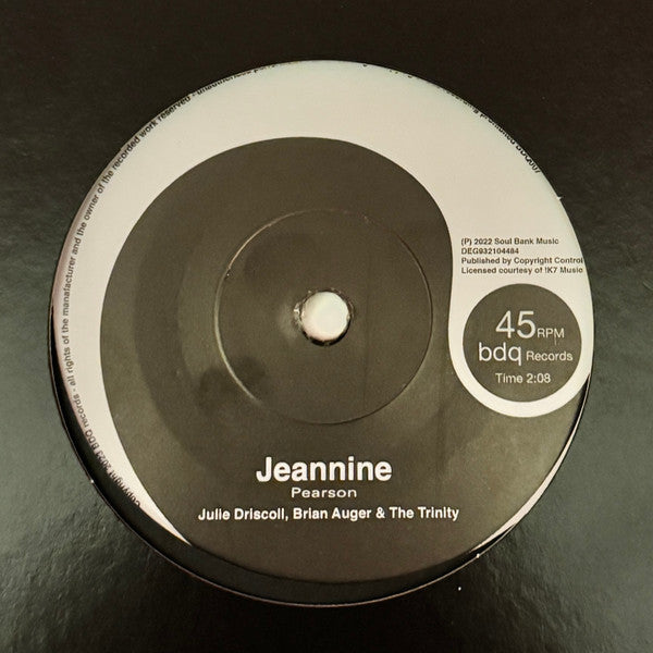 Julie Driscoll, Brian Auger & The Trinity – Jeannine / In & Out