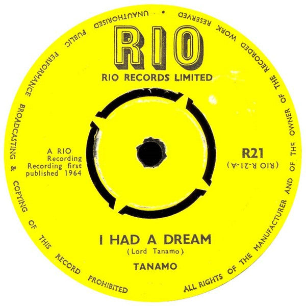 Tanamo / Graham – I Had A Dream / Be There