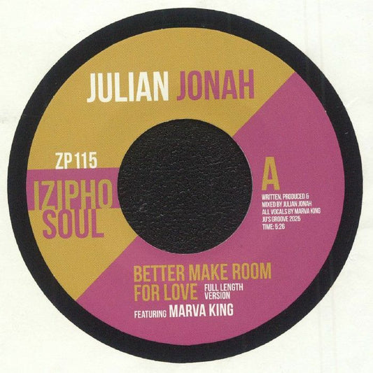 Julian JONAH feat MARVA KING Better Make Room For Love