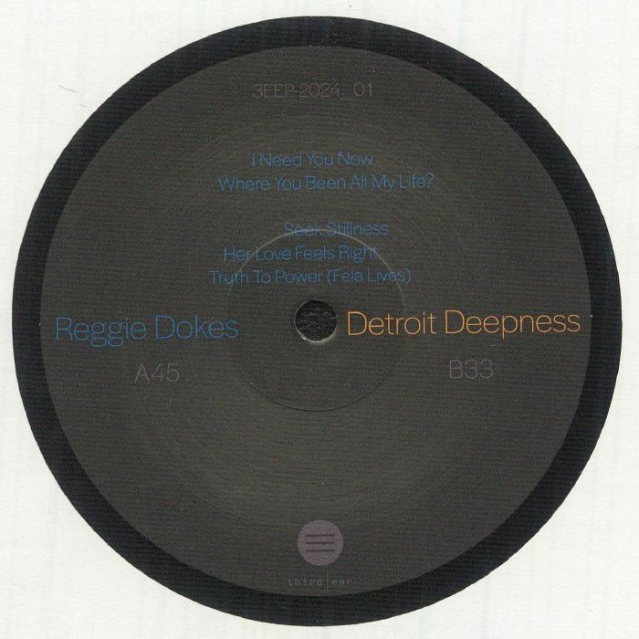 Reggie Dokes - Detroit Deepness EP