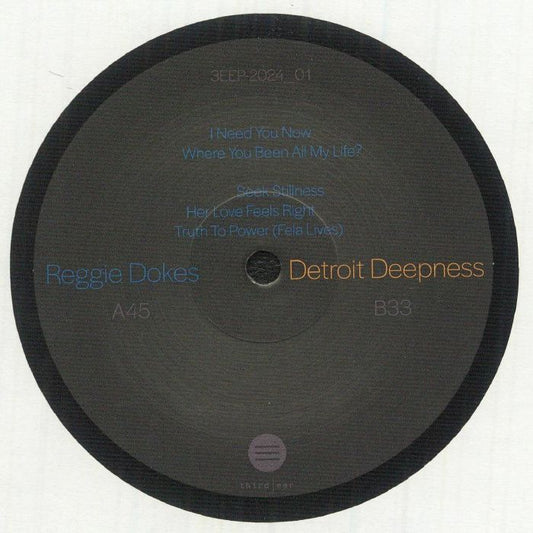 Reggie Dokes - Detroit Deepness EP