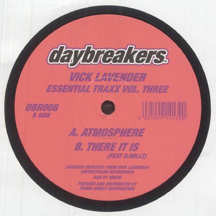 Vick Lavender -  Essential Traxx Vol 3