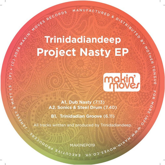 Trinidadiandeep - Project Nasty EP