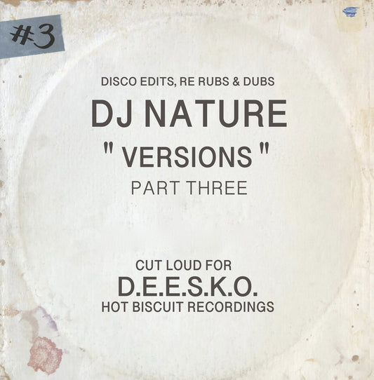 DJ NATURE “VERSIONS PART THREE” 2x12”