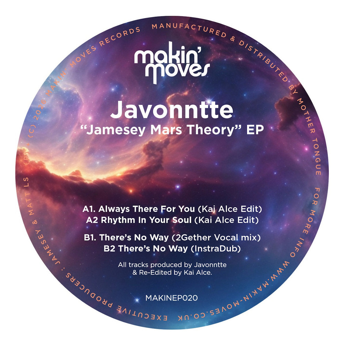 Javontte - Jamesey Mars Theory EP (Kai Alce Edits)